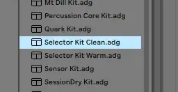 How To Get The Most From Ableton Live Lite S Drum Sample Selector